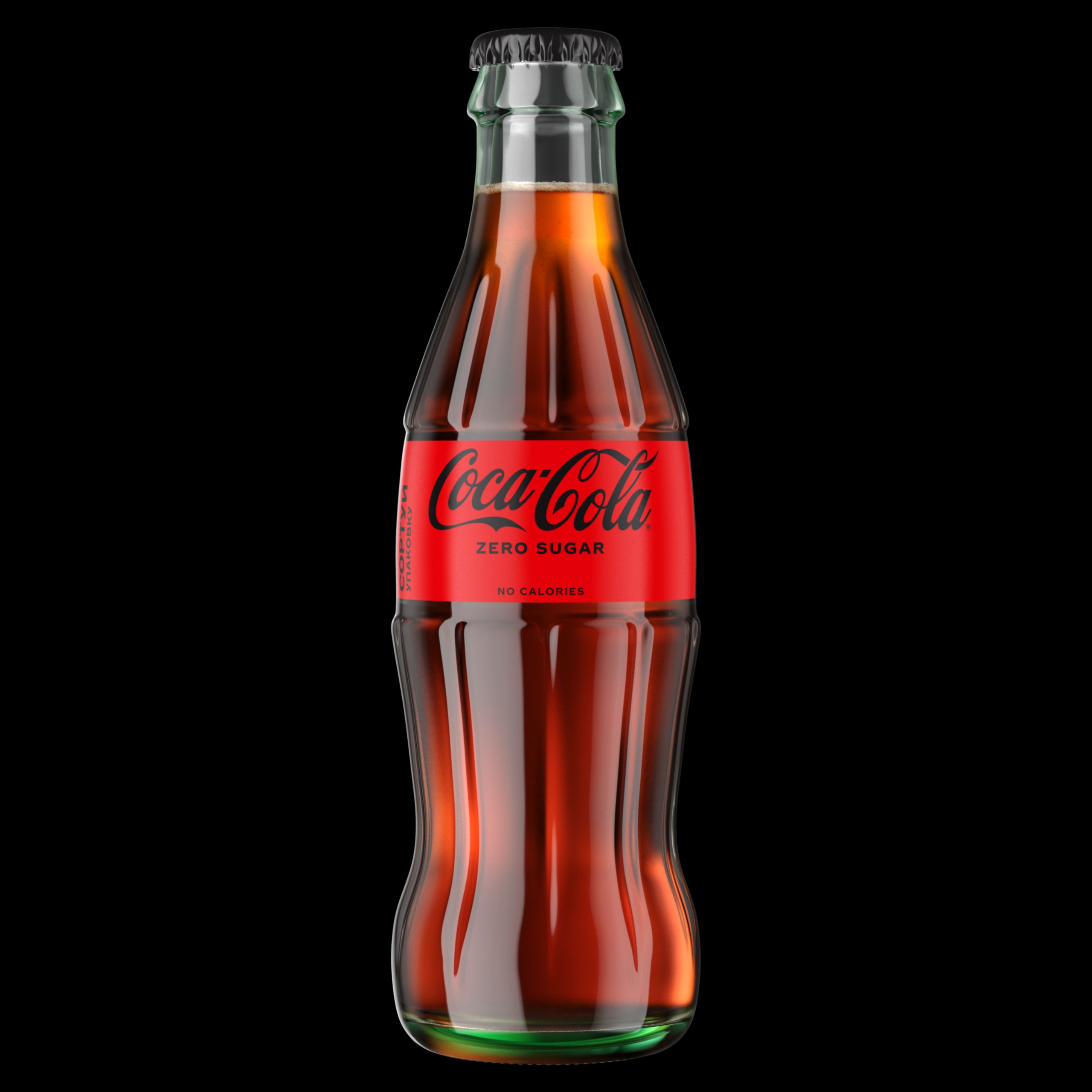 COCA-COLA ZERO СКЛО 0,25 л